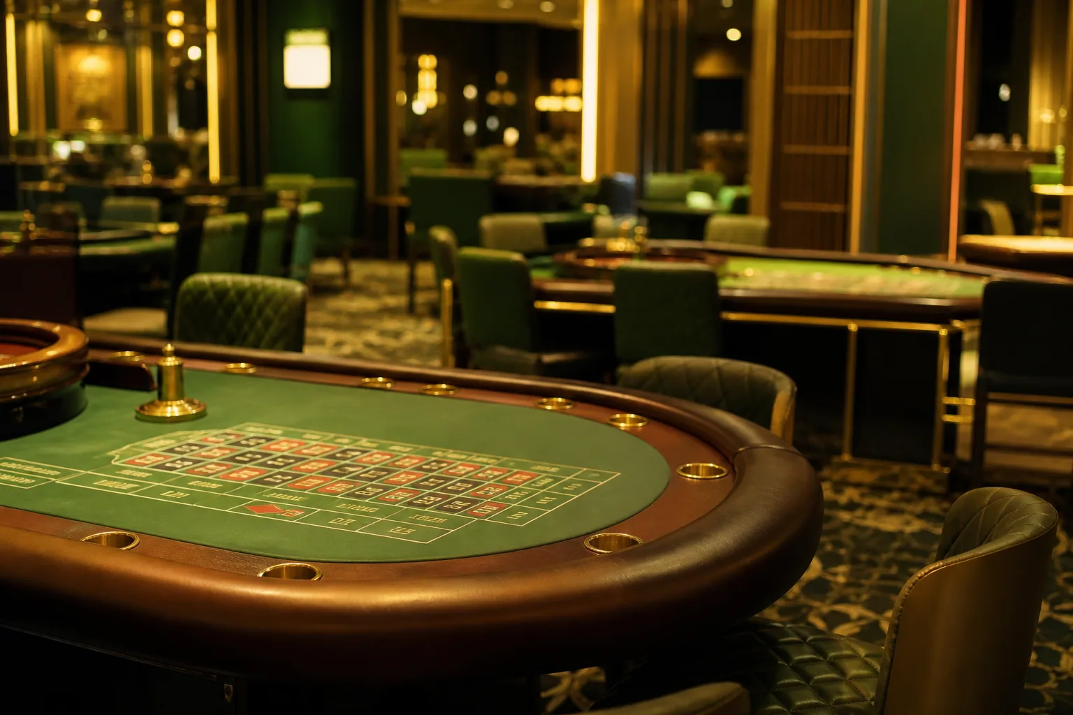 Table and live game categories in an Golden Crown Casino-style lobby