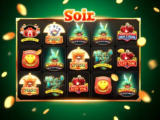 Golden Crown Casino game catalogue and slot grid interface