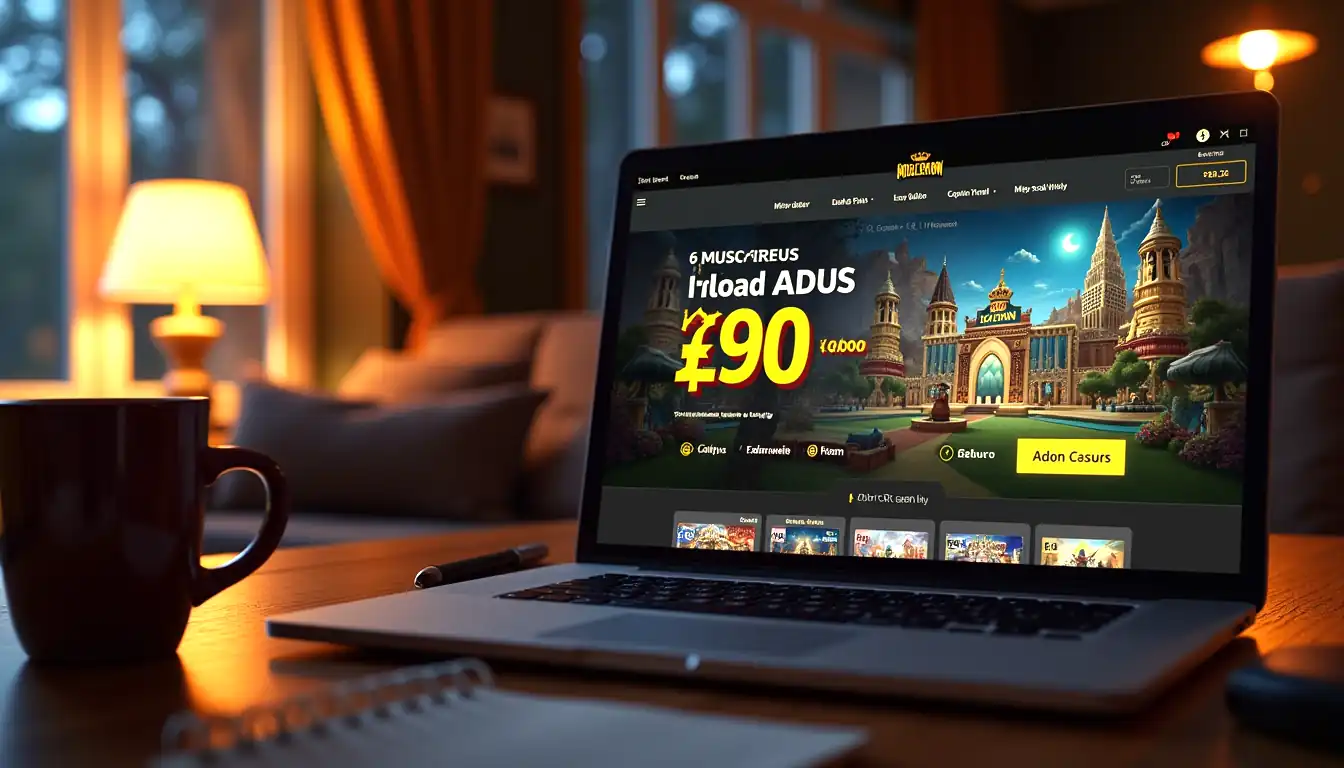 Golden Crown Casino Australia welcome bonus cards in browser lobby